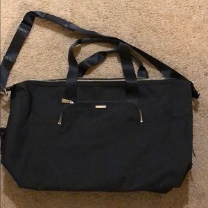 TUMI weekender bag in black